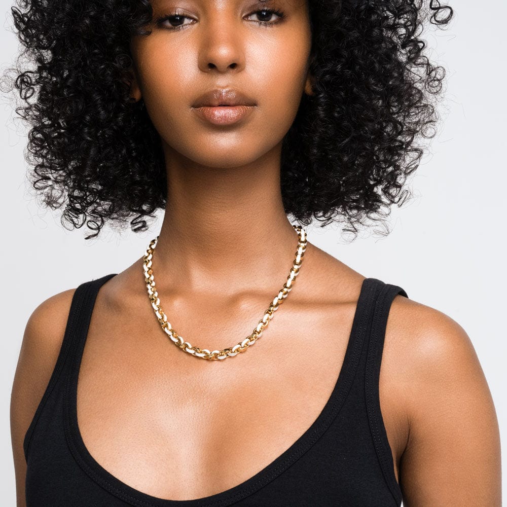 Awe Inspired Necklaces Chunky Colored Enamel Necklace