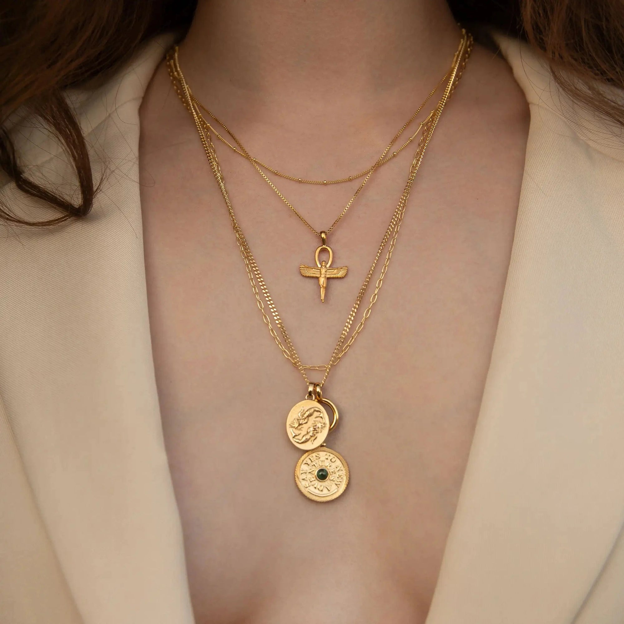 Awe Inspired Necklaces Zodiac Goddess Necklace