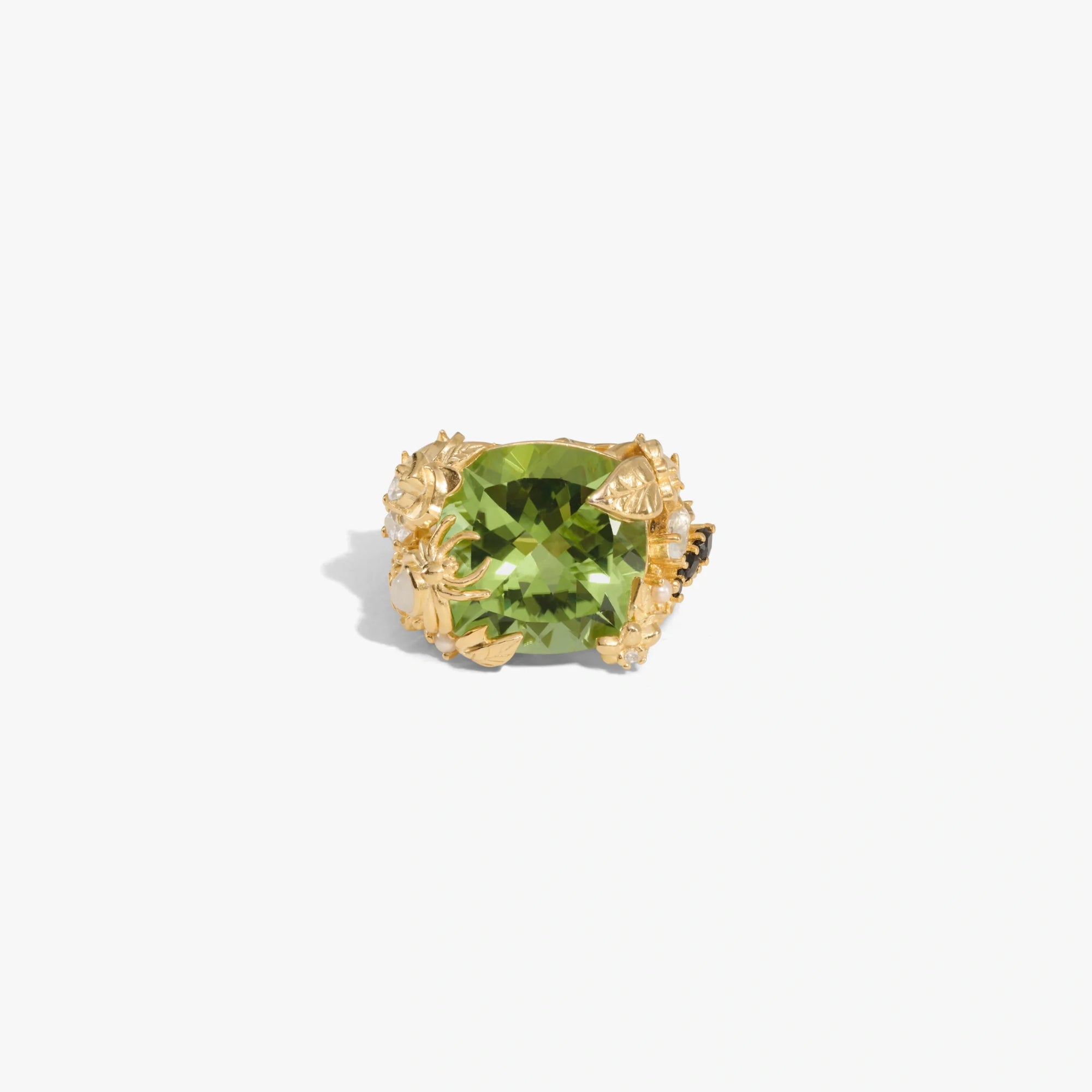 Awe Inspired Rings 14K Yellow Gold Vermeil / 6 Queen of the Fairies Statement Ring