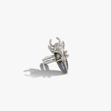 Awe Inspired Rings Labradorite Beetle Ring