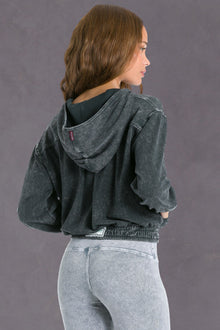Women | Sporty HT Zip-Up Hoodie | Mineral Wash 6