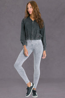 Women | Sporty HT Zip-Up Hoodie | Mineral Wash 6