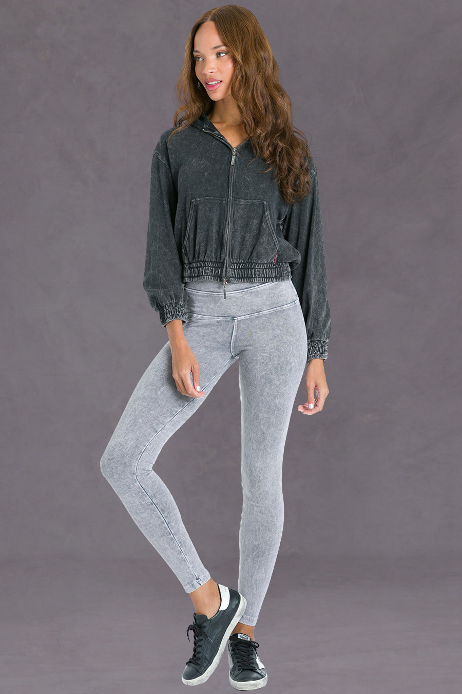 Women | Sporty HT Zip-Up Hoodie | Mineral Wash 6