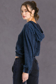 Women | Sporty HT Zip-Up Hoodie | Mineral Wash 8