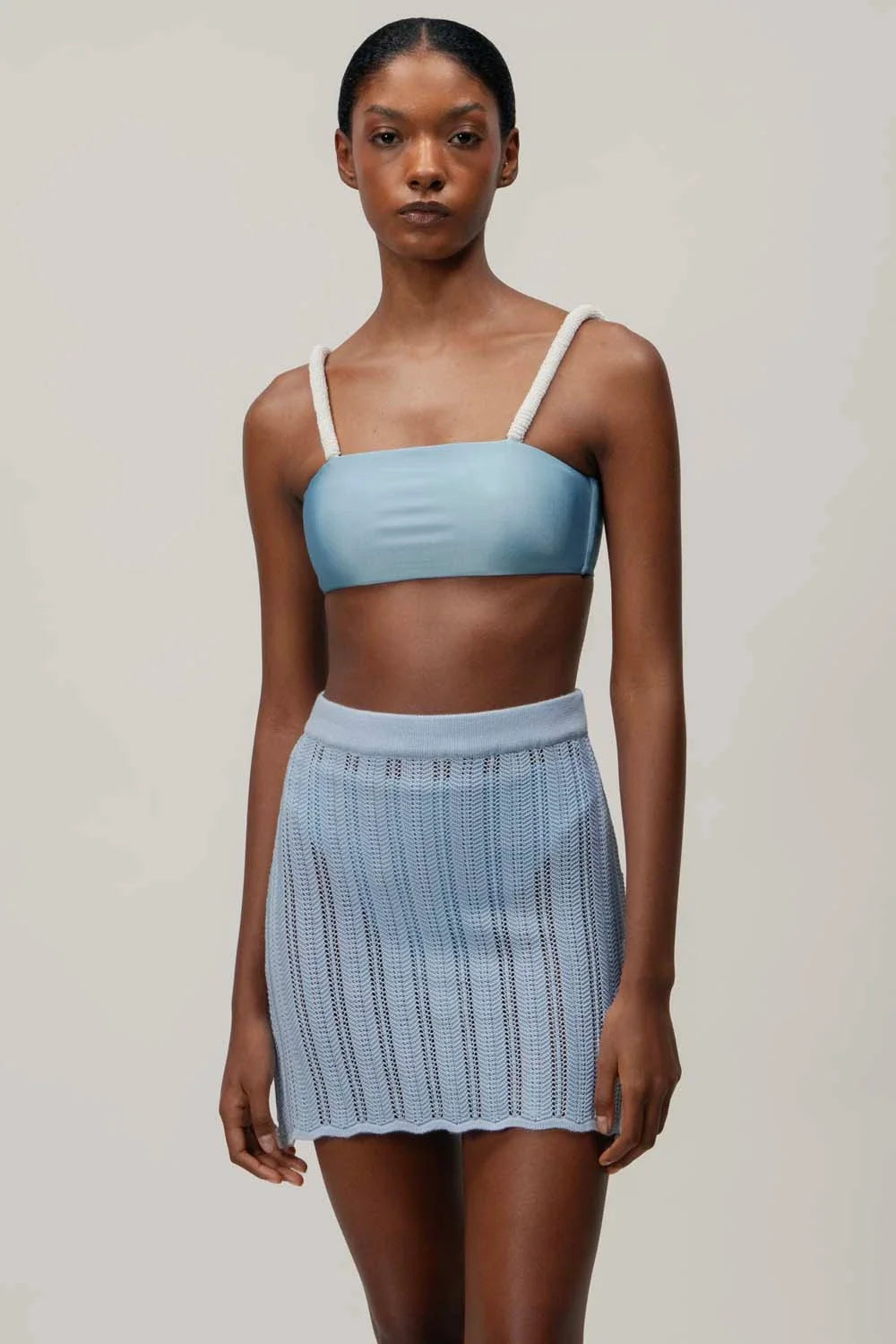 Corsica Mini Skirt | Ciel