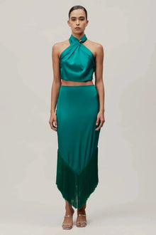 Amorino Crop Top | Emerald