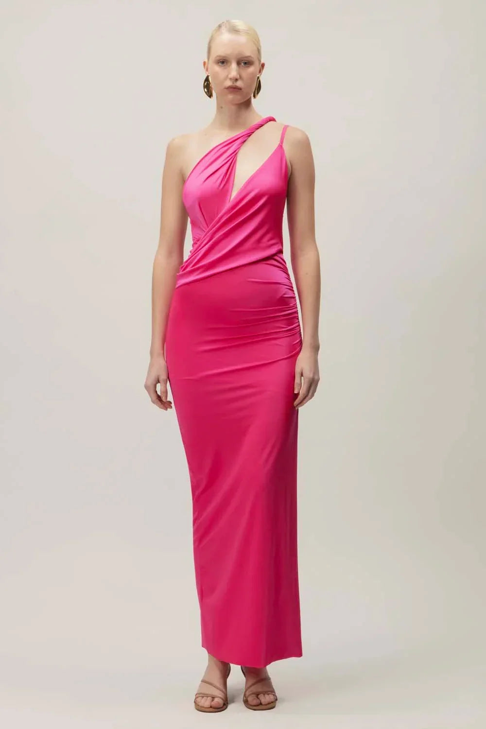 Lia Maxi Dress | Fucsia