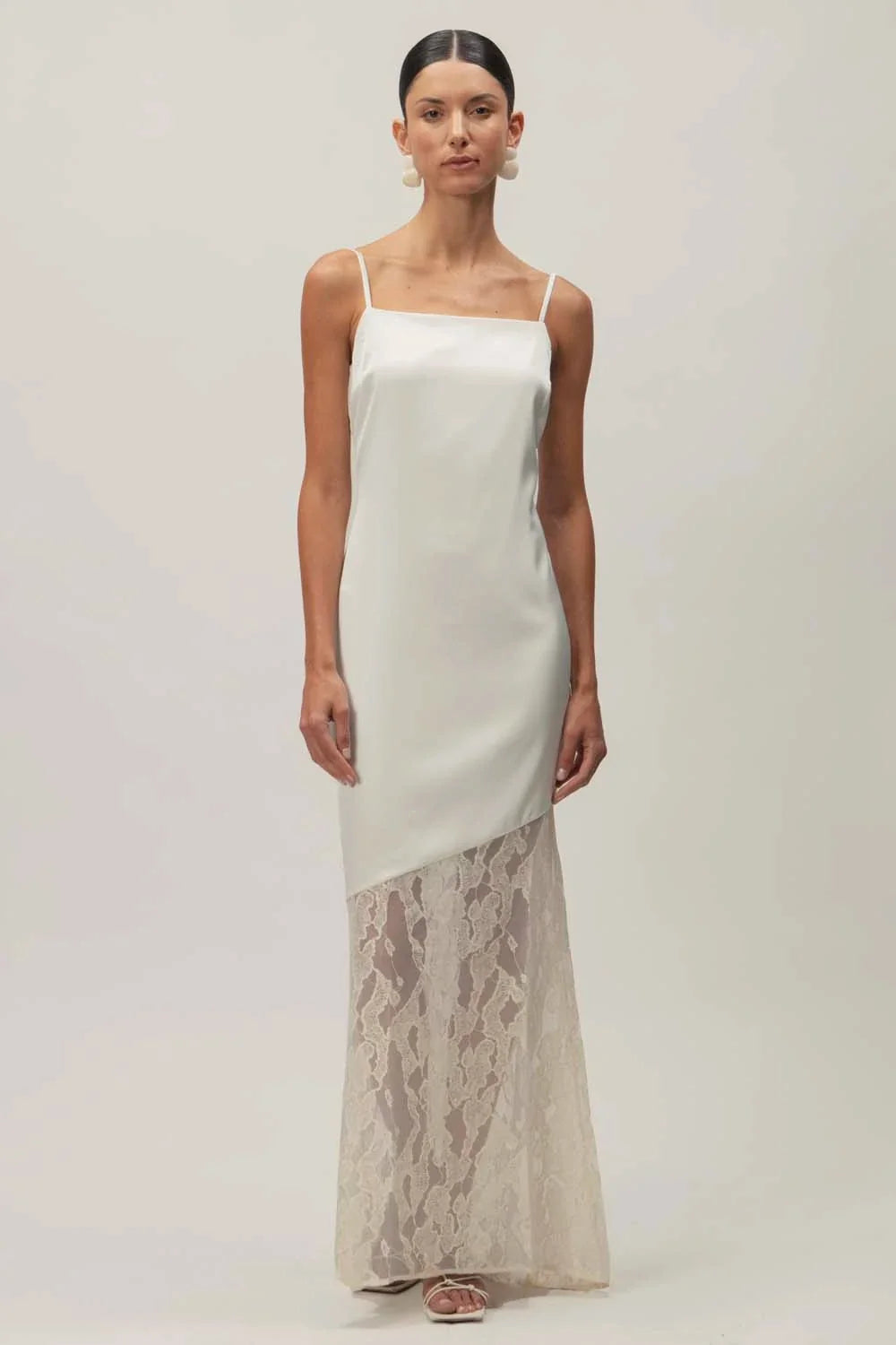 Heights Maxi Dress | Silver