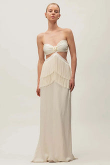 Dua Maxi Dress | Silver