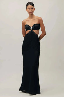 Dua Maxi Dress | Coal