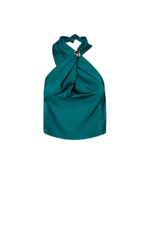 Amorino Crop Top | Emerald
