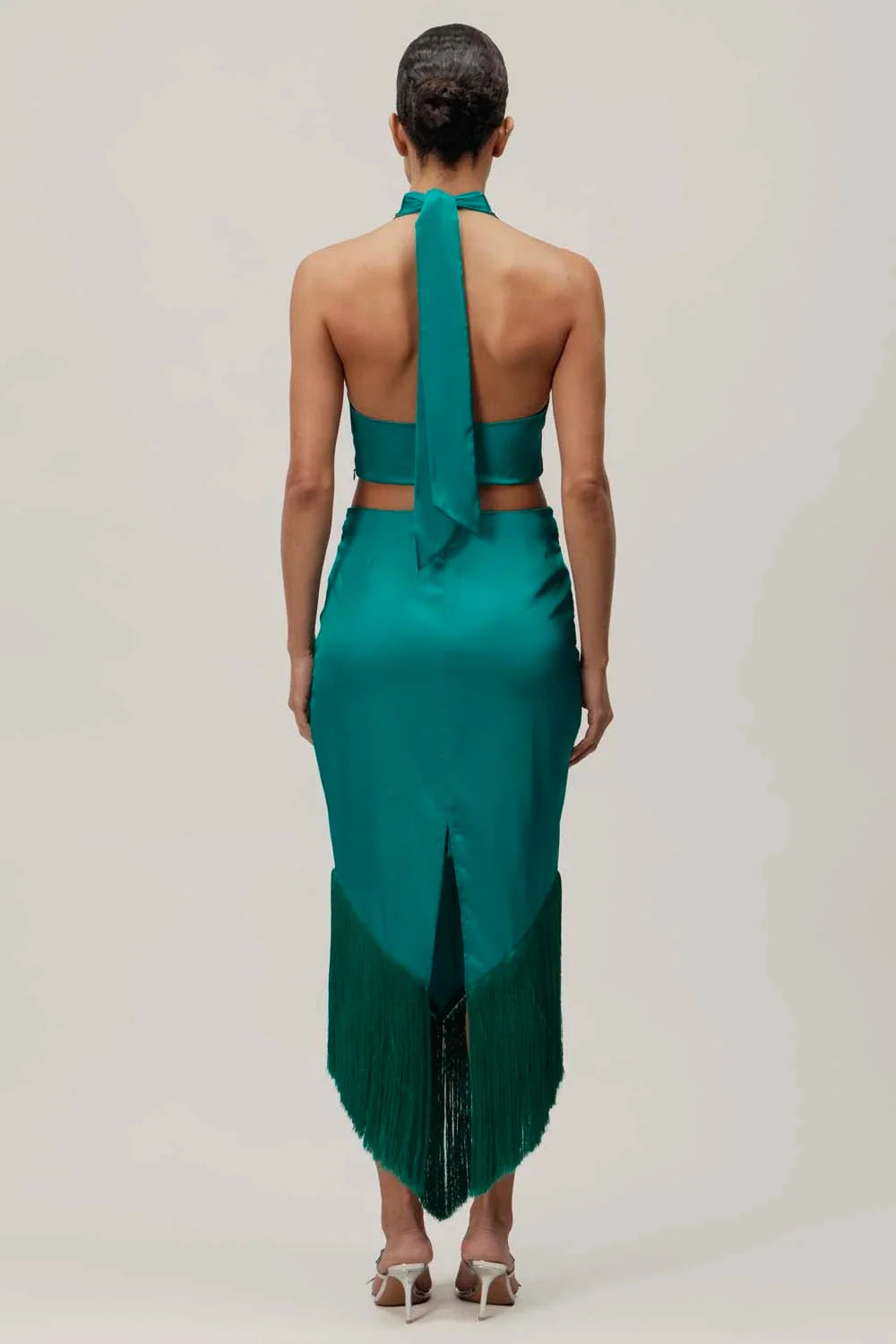 Amorino Maxi Skirt | Emerald