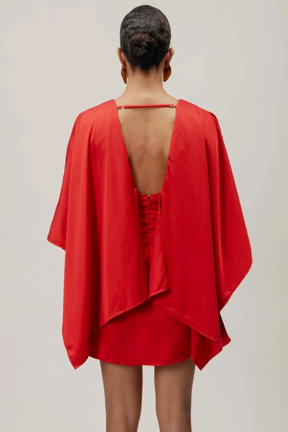 Pietro Mini Dress | Vivid Red