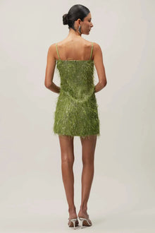Medusa Mini Dress | Lime