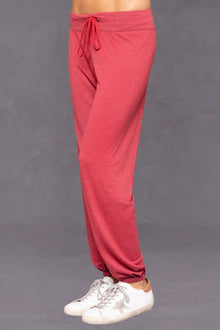Women | Butter Terry Slouchy Pull-On Jogger | Crimson