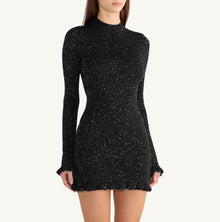 Black/Silver Sequin