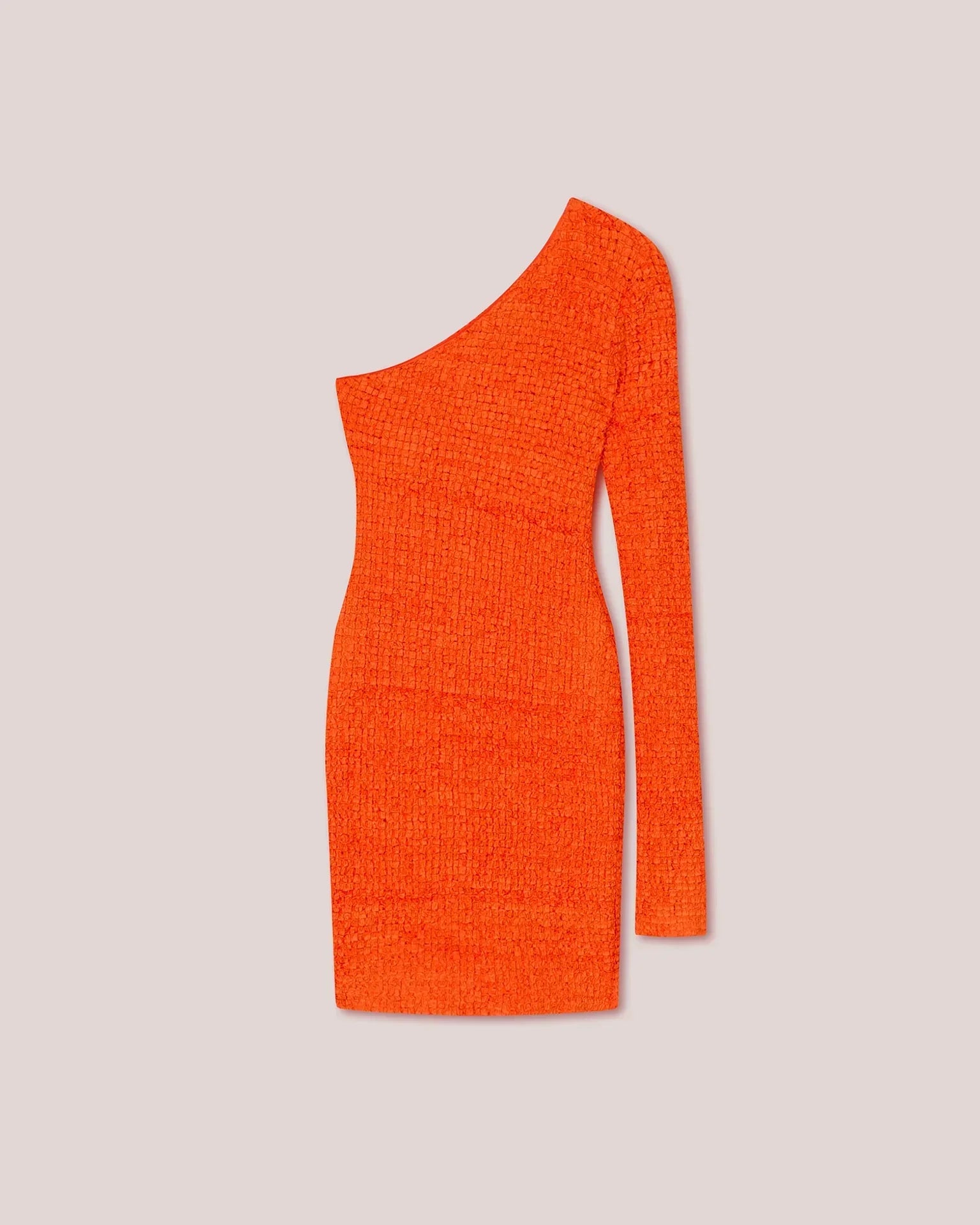 Mitra One Shoulder Dress | Orange