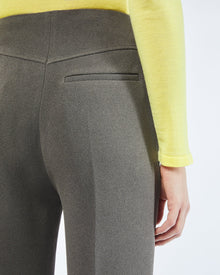 Womens | Erva Kick Flare Trousers | Dark Grey