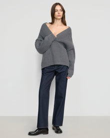 Beate | Campbell Shawl-Collar Sweater in Size Small