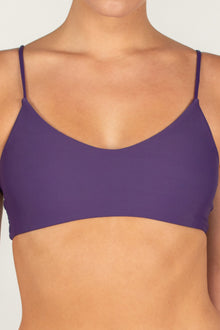 Capri 2 Top | Aubergine