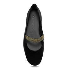 Brisa Dress Flat | Black Velvet