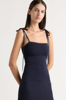 Karolina | Chan Ottoman-Knit Dress in Size Extra Small