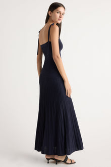 Karolina | Chan Ottoman-Knit Dress in Size Extra Small
