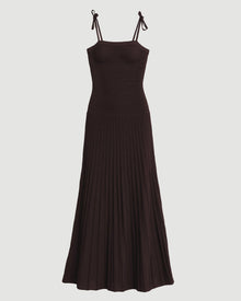 Chan Ottoman-Knit Dress (Petite) | Deep Merlot