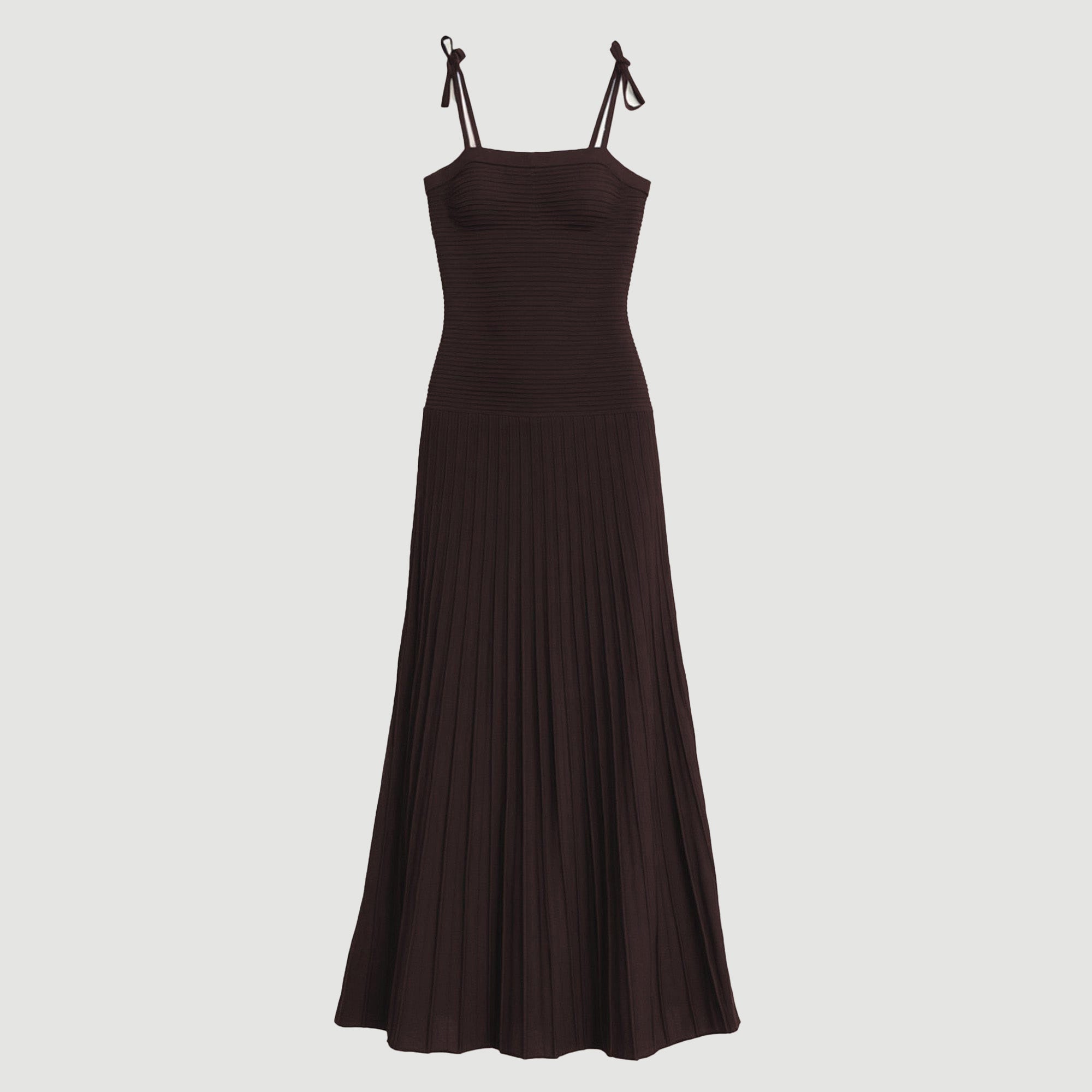 Chan Ottoman-Knit Dress (Petite) | Deep Merlot