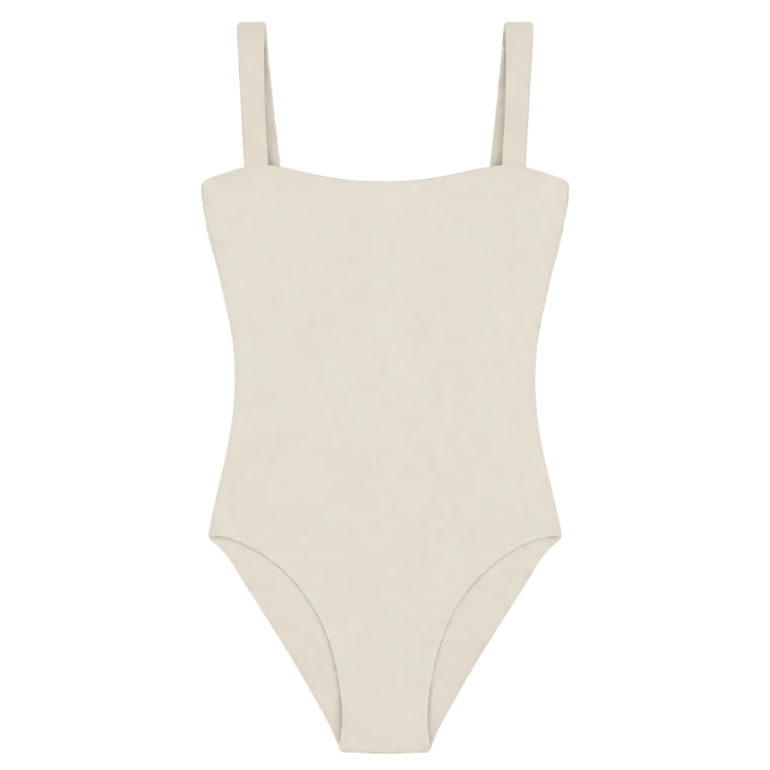 Coast One Piece | Ivory Sheen
