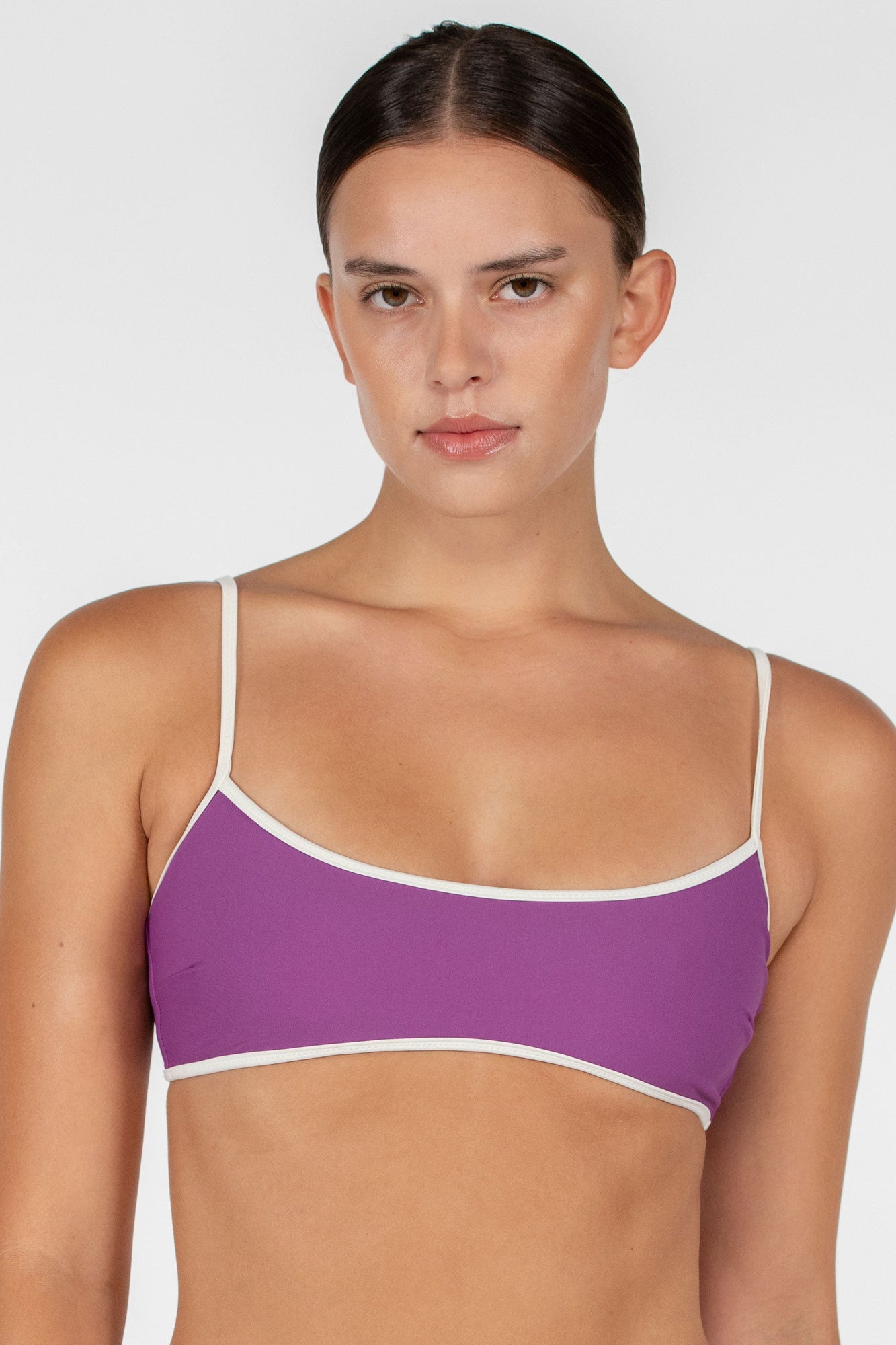 Copa Top | Royal | Ecru