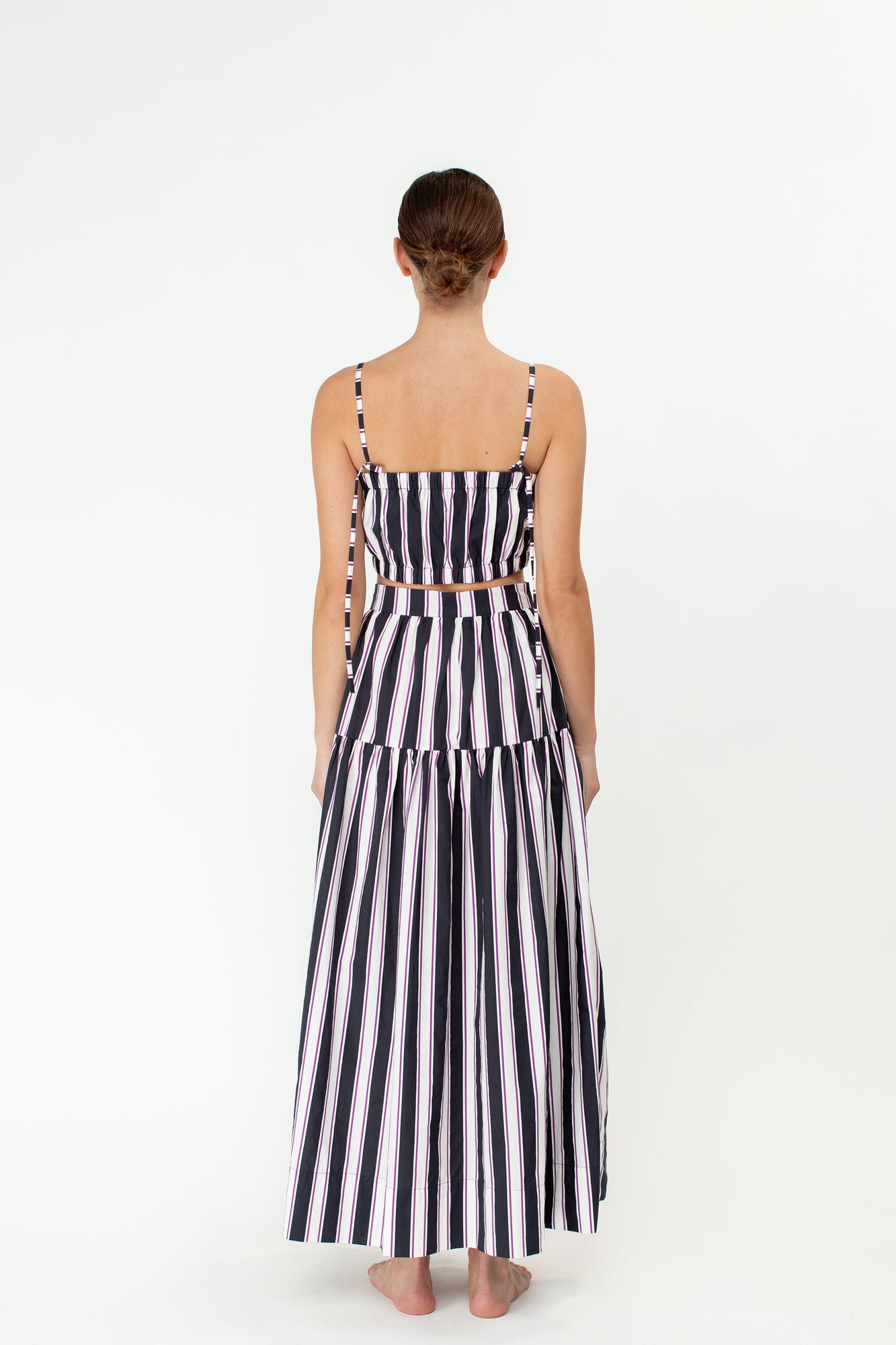 Alora Skirt | Cabana Stripe