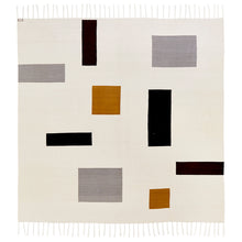 Brushed Alpaca Mondrian Coverlet | King | Natural