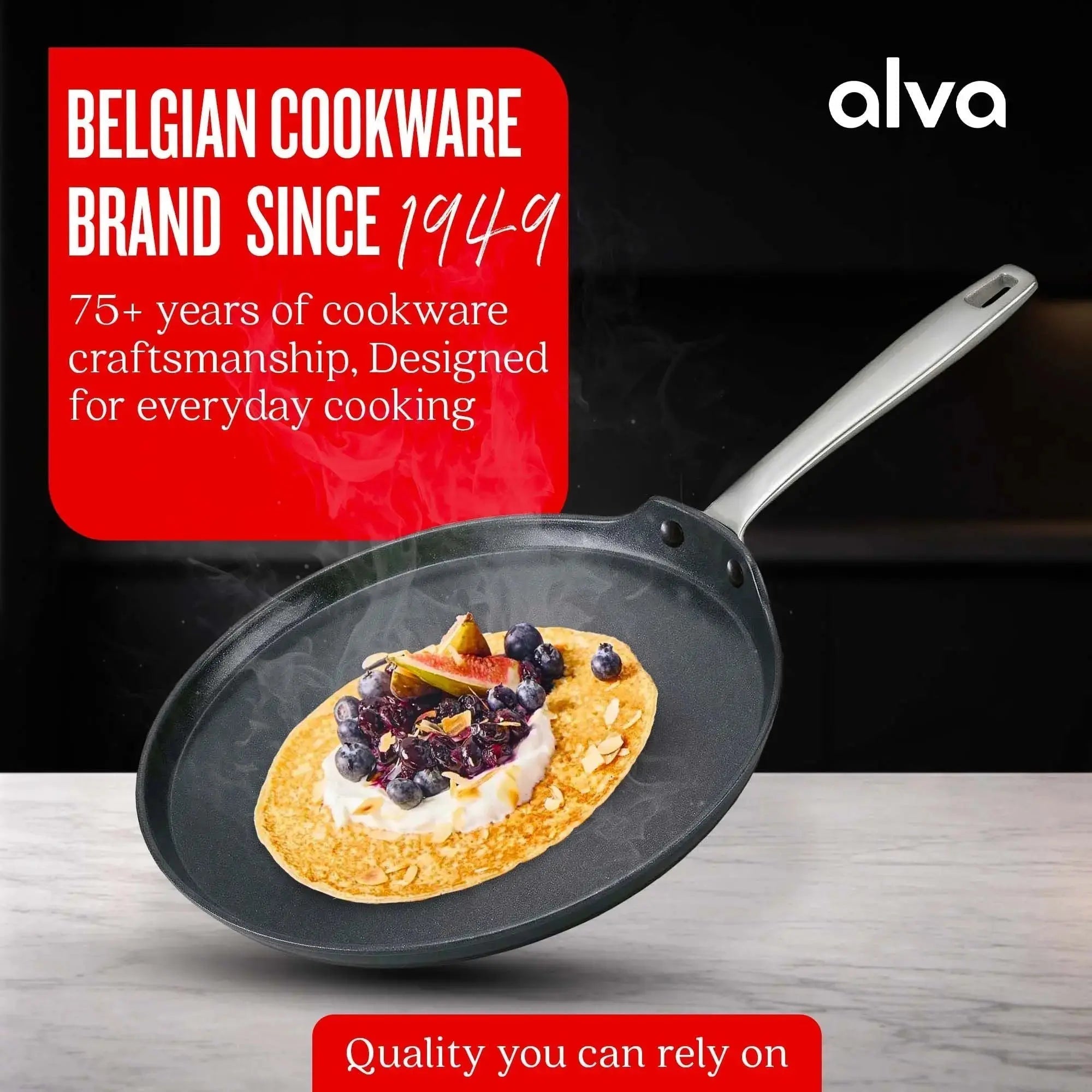 Crepe & Egg Pan — 10" Alva