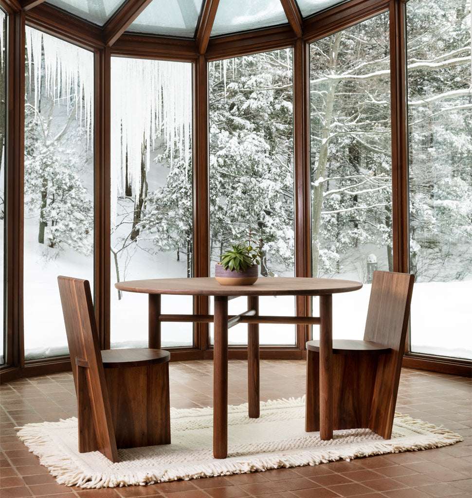 Cross Bar Table (Black Walnut) -- Holland, Michigan. Image by Jonathan Allen