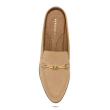 Erik Tailored Mule | Beige Bisque Faux Nubuck