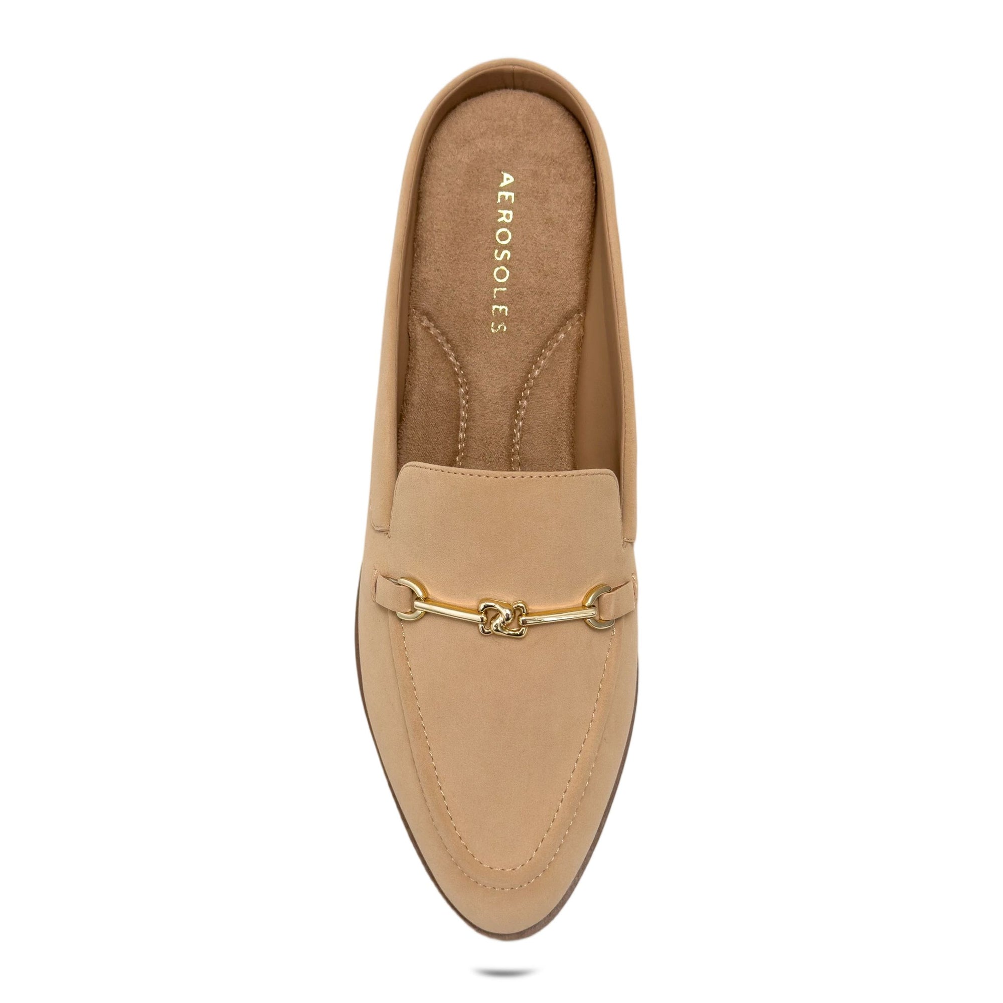 Erik Tailored Mule | Beige Bisque Faux Nubuck