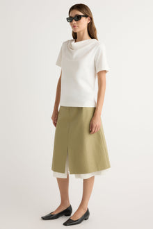 Renee | Devon Layered Skirt in Size Extra Small