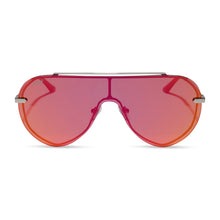 Womens | Imani Sunglasses | Gunmetal | Red Hot Summer Lenses