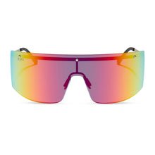 Unisex | Grandslam Sunglasses | Black | Rainbow Polarized Lenses