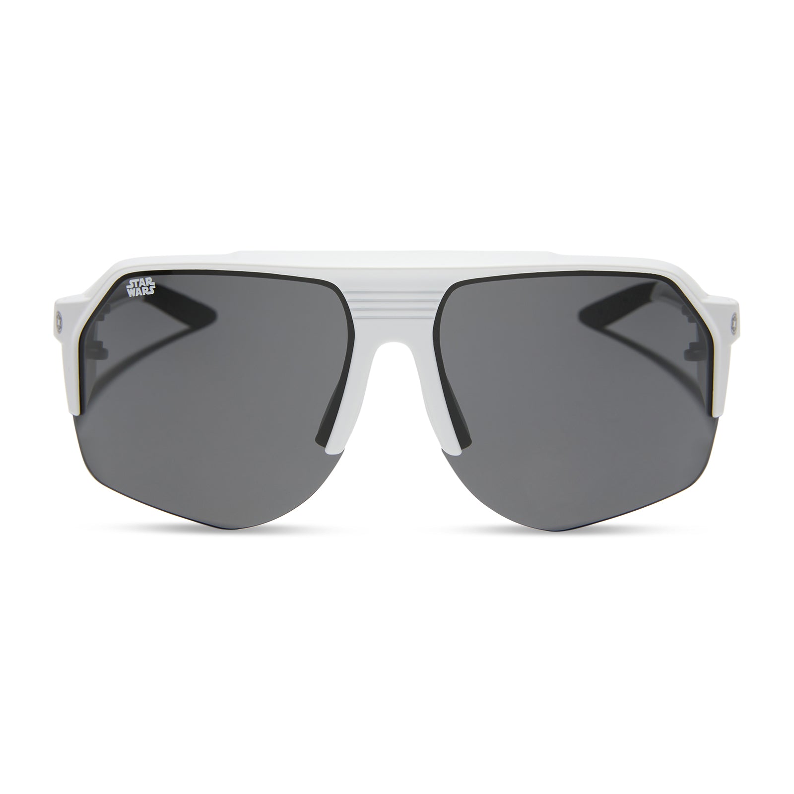 Unisex | Stormtrooper Sport Sunglasses | Galactic White | Category 3 Dark Grey Polarized Lenses