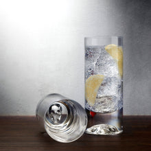 Shade High Ball Glasses | Clear Crystal | Set of 4