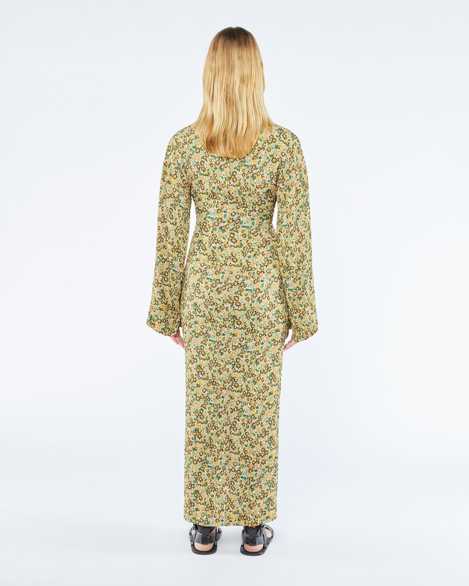 Womens | Verda Printed Maxi Dress | Ditsy Floral