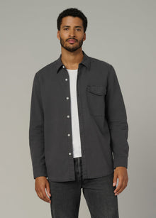 Reynolds Workwear Shirt in Black Oyster – durable and stylish men's shirts for everyday wear.