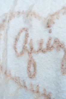 Womens | Guizio Heart Wool Sweater | White