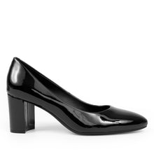 Betsy Dress Pump | Black Faux Soft Patent
