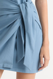 Karolina | Fallon Organic Cotton T-Shirt Wrap Dress in Size Extra Small