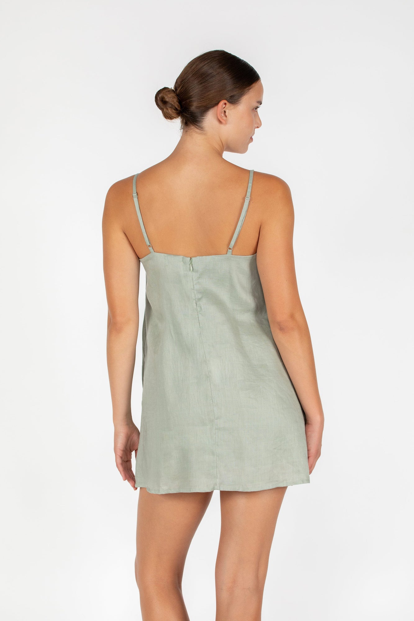 Faye Mini Dress | Celadon