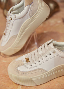 warm white sand leather