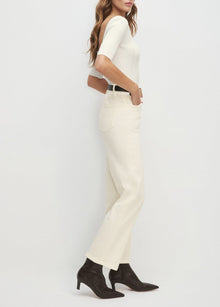 The Valentina Super High Rise Straight | Gardenia